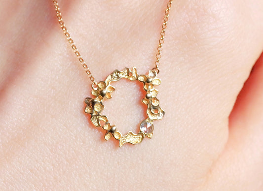 Flower Wreath Necklace