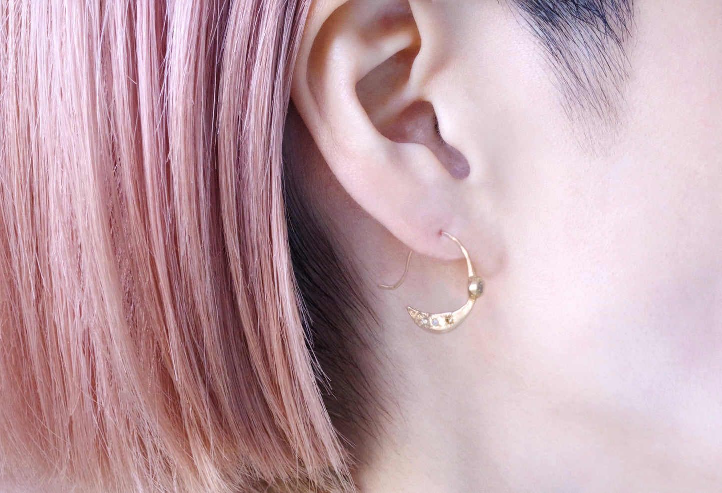 Crescent Duality Earrings