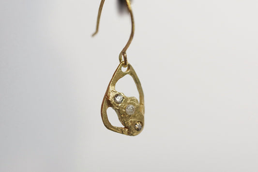 Crescent Reflection Earrings – Hooks