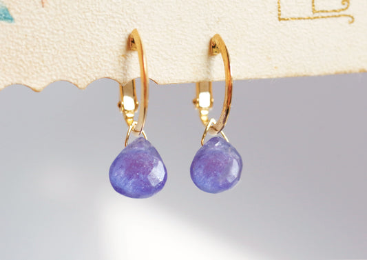 Tanzanite Earring Charms