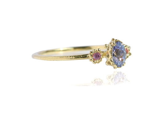 Tanzanite Sapphire Ring