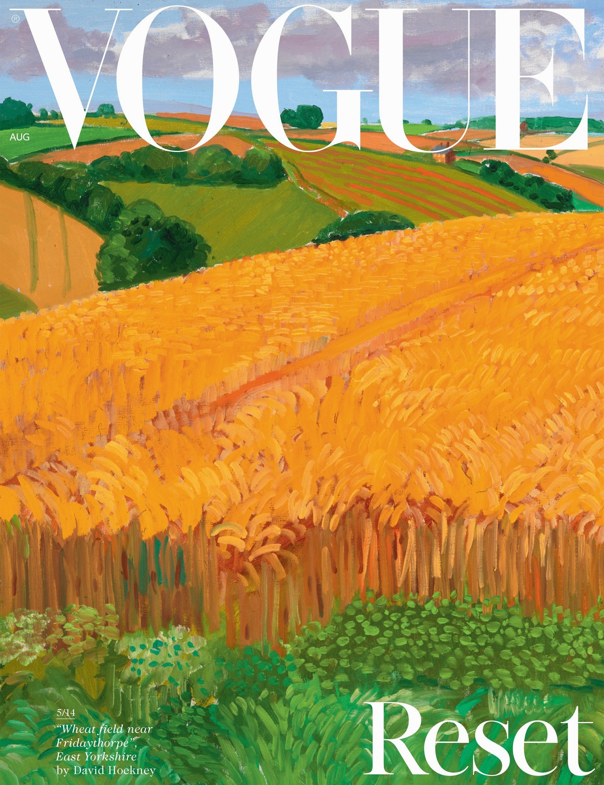 ブリティッシュ・ヴォーグ 2020年8月号の表紙