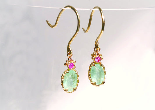 Elizabeth Paraiba Tourmaline Earrings