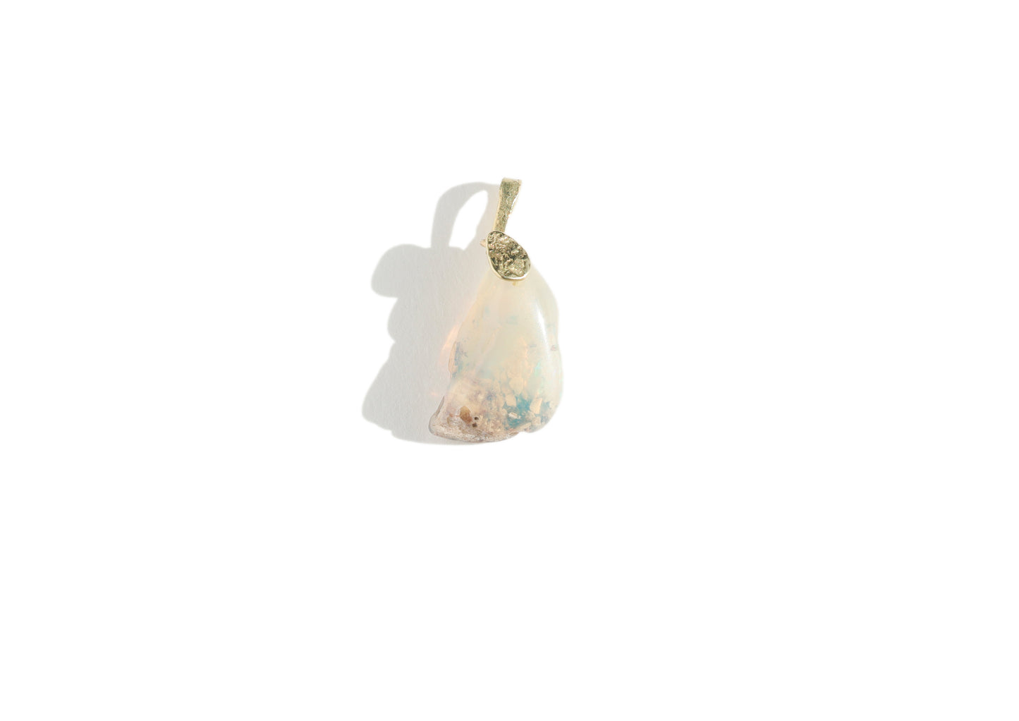 Opal Necklace Charm