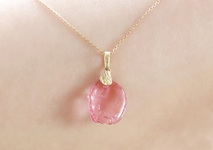 Tourmaline Necklace Charm