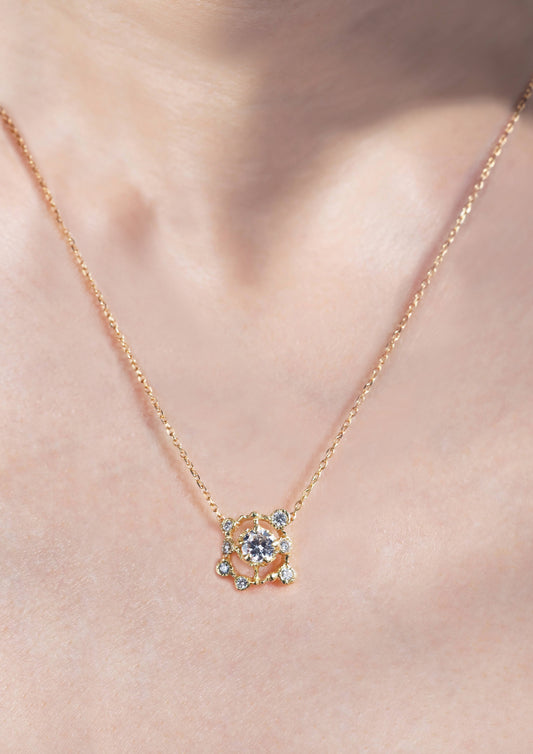 Cosmos Diamond Necklace