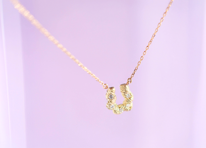 Diamond Horseshoe Necklace