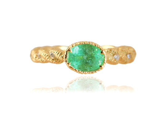 Paraiba Tourmaline Diamond Ring