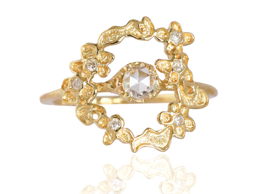 Flower Wreath Ring