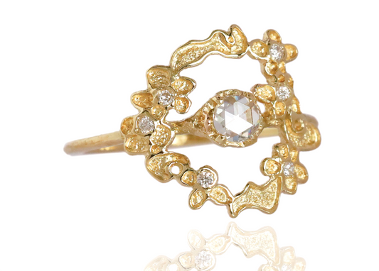 Flower Wreath Ring