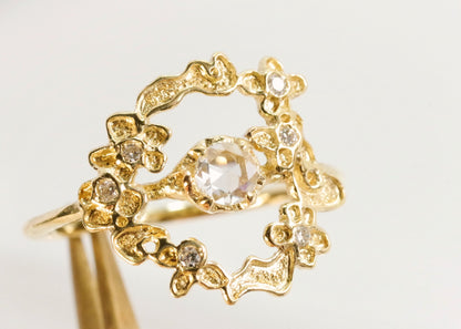 Flower Wreath Ring