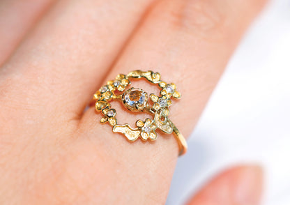 Flower Wreath Ring