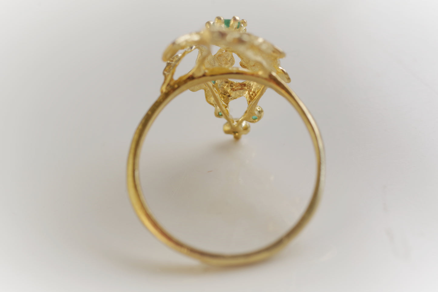 Emerald Lace Ring