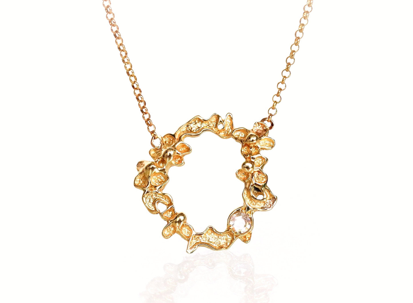 Flower Wreath Necklace