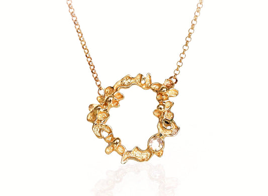 Flower Wreath Necklace