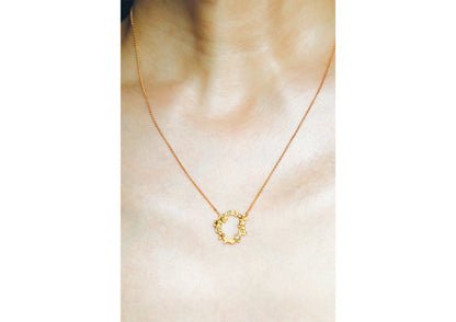 Flower Wreath Necklace