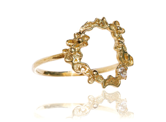 Flower Wreath Ring