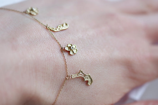 Flower Lace Bracelet