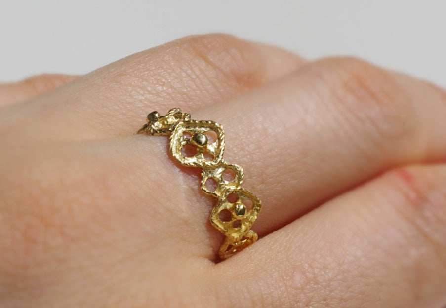 Knit Lace Ring