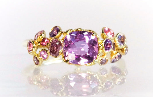 Sapphire Diamond Ring