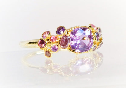 Sapphire Diamond Ring