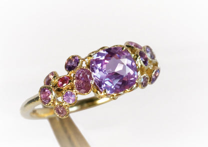 Sapphire Diamond Ring