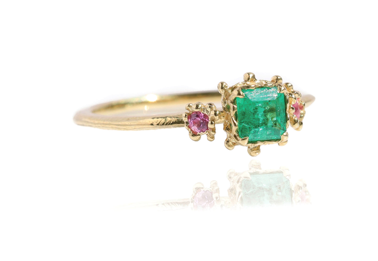 Emerald Sapphire Ring