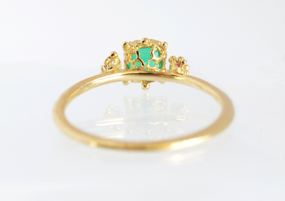 Emerald Sapphire Ring