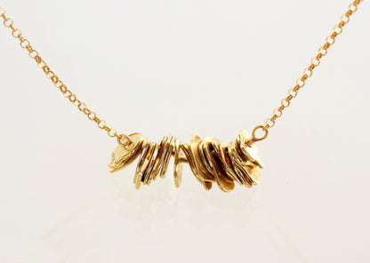 Gold Medallion Necklace