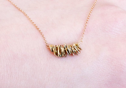Gold Medallion Necklace