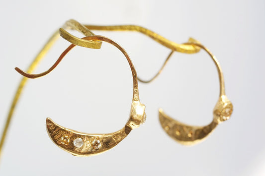 Crescent Duality Earrings