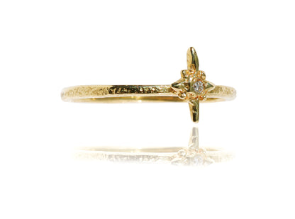 Evening Star Diamond Ring