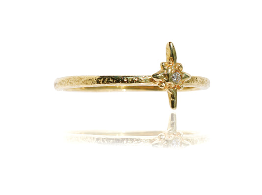 Evening Star Diamond Ring