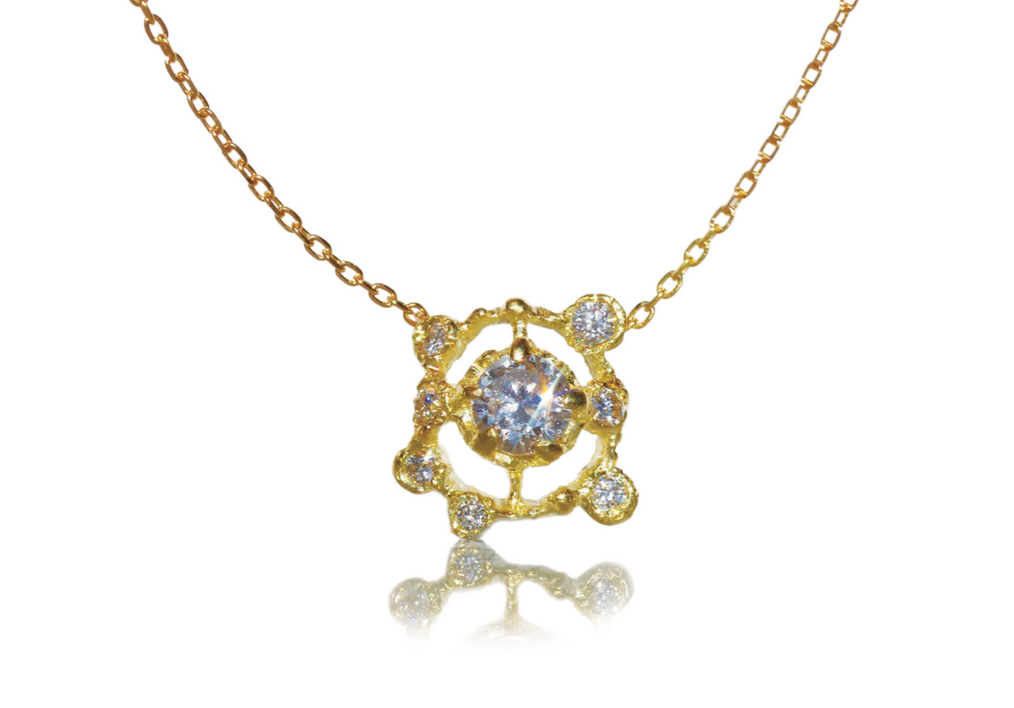Cosmos Diamond Necklace