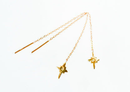 Shooting Star Diamond Earrings