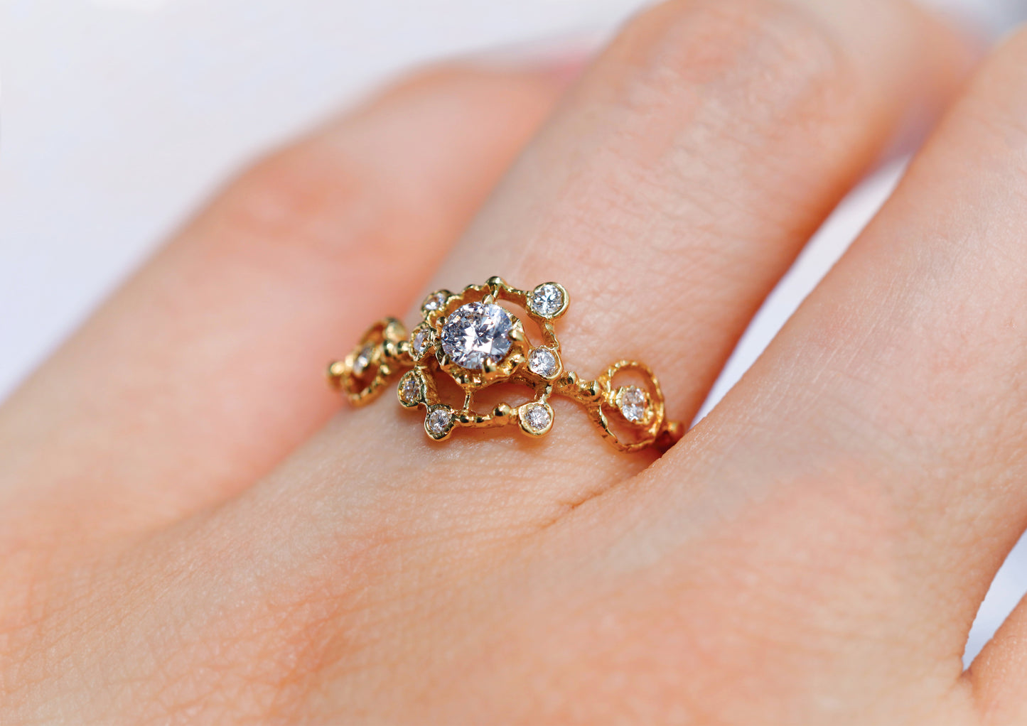 Cosmos Diamond Ring