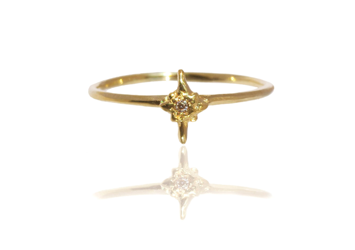 Evening Star Diamond Ring
