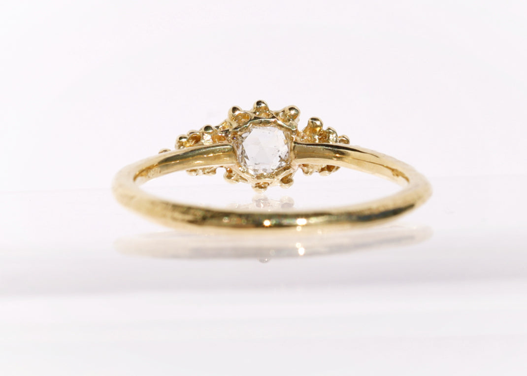 Rose-cut Diamond Ring