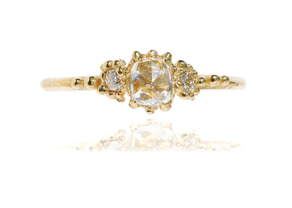 Rose-cut Diamond Ring