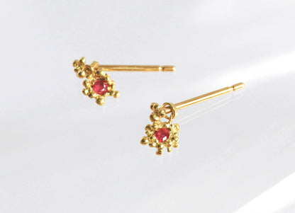 Ruby Earring Charm