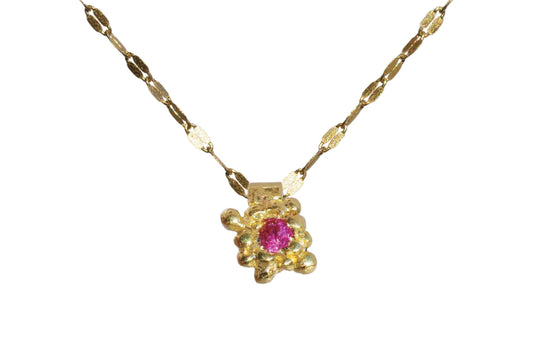 Ruby Necklace Charm