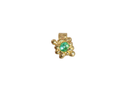 Emerald Necklace Charm