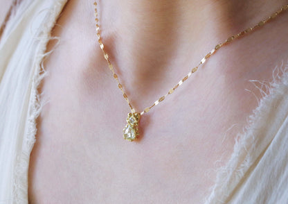 Rose-cut Diamond Necklace