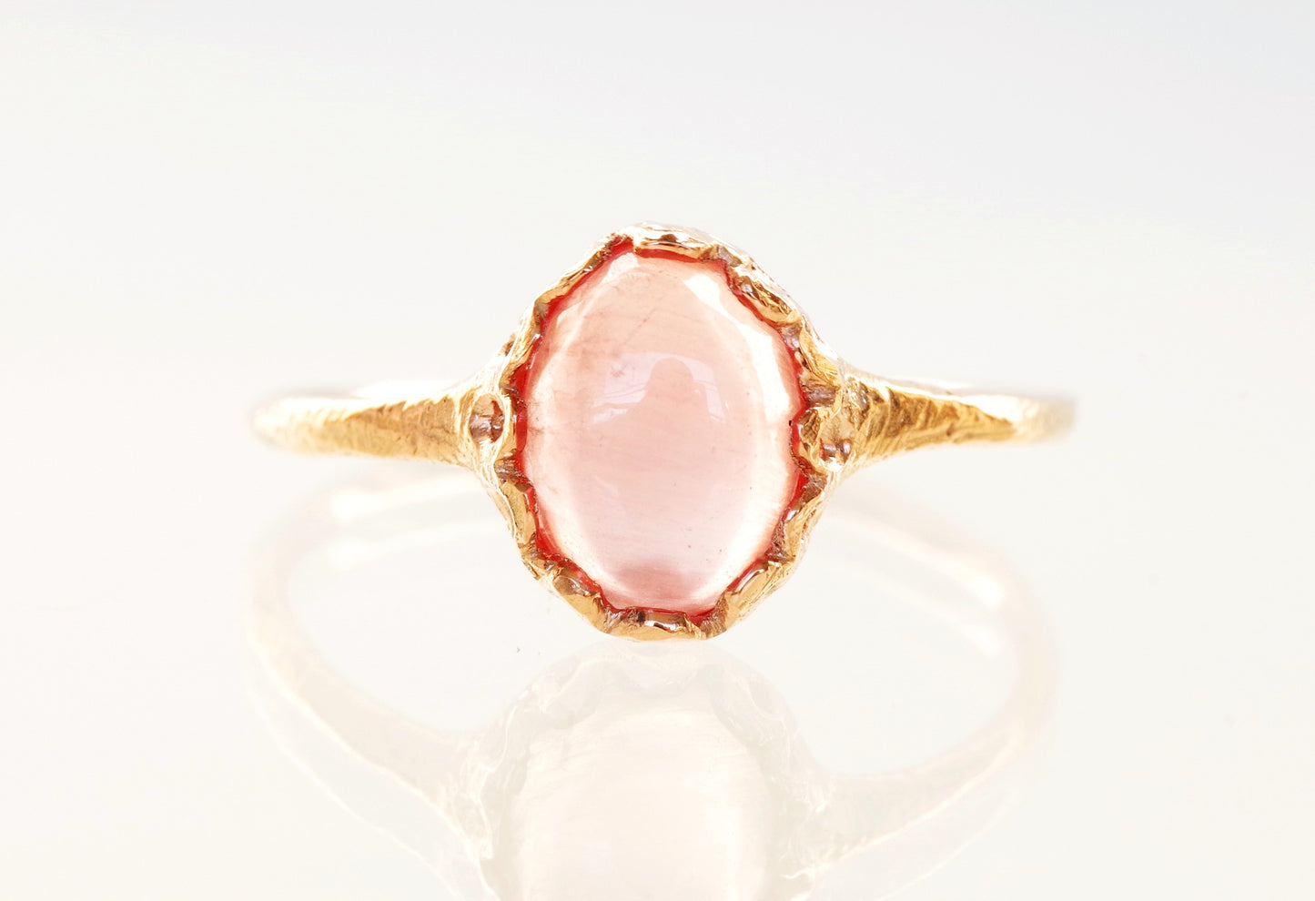Rhodochrosite Ring