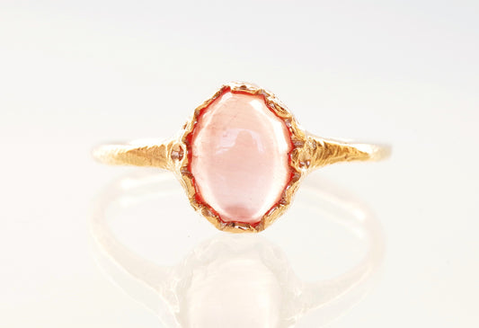 Rhodochrosite Ring