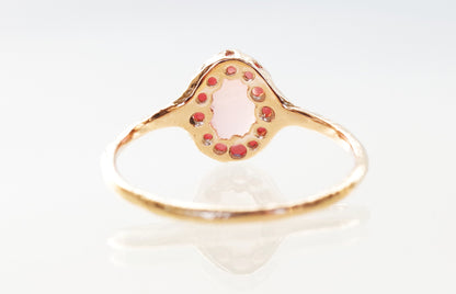 Rhodochrosite Ring