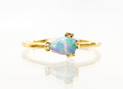 Boulder Opal Ring