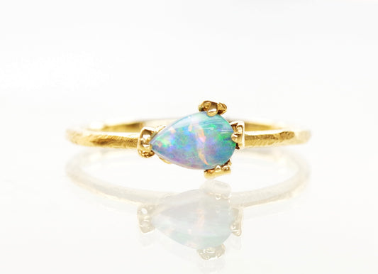 Boulder Opal Ring