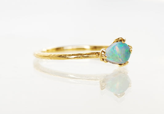 Boulder Opal Ring