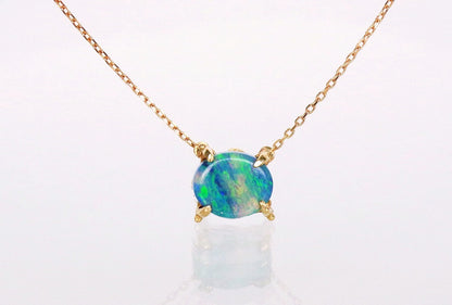 Black Opal Necklace
